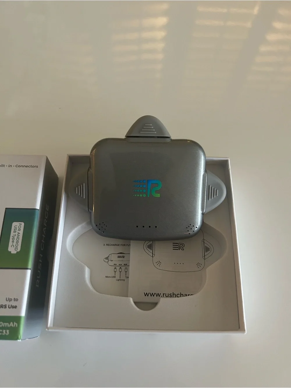 Portable Charger Power Bank - Gray